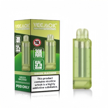 Alpha 30000 Dipsosable Pod Green Machine